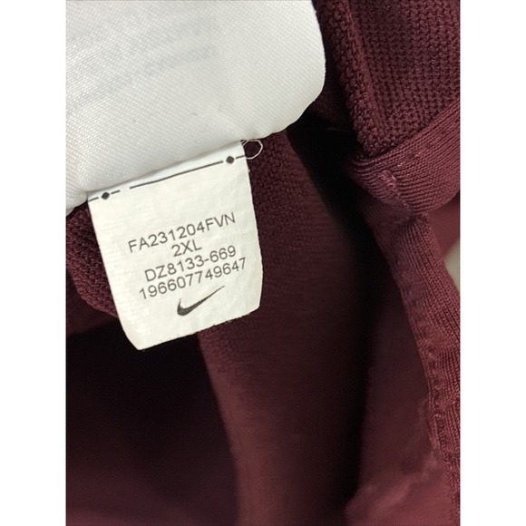 Nike Virginia Tech Hokies Hoodie Football Team Issued XXL Lightweight Polyester - Picture 11 of 13